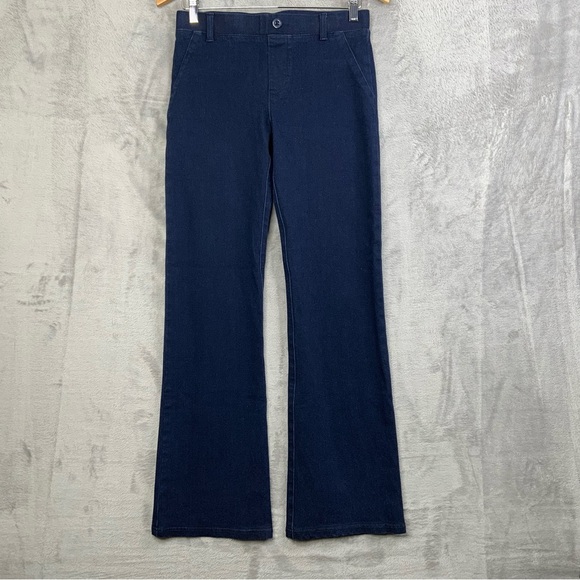 Betrabrand Denim - Betabrand Flare Leg Yoga Jeans. Dark Blue. Size Woman’s Small.